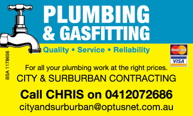 City and Suburban Contracting Pic 1 - Plumbing in Coorparoo Brisbane