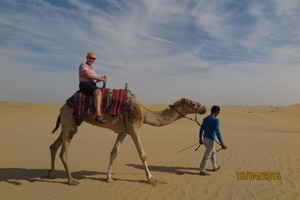 123Travel Pic 5 - Takinig a ride in the desert in Abu Dhabi