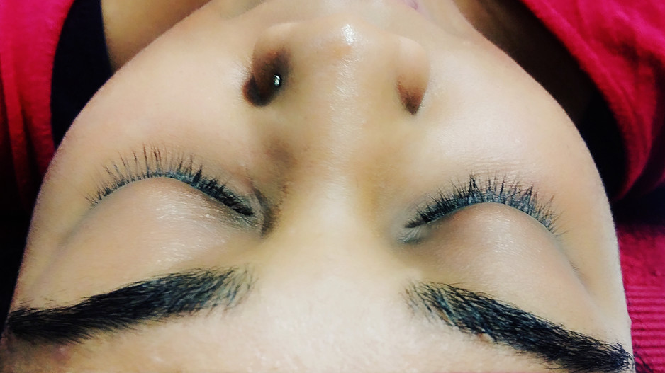 Beauty Room Pic 1 - Before and after lashes