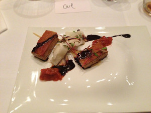 Chateau Yering Pic 3 - This was the suckling pig entree that was truly magnificent