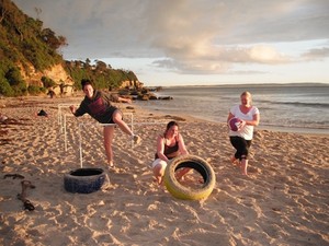 Vitality Reconnected Pic 5 - Group session on the beach