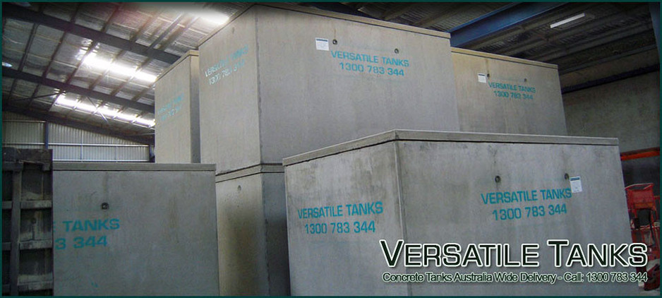 Versatile Tanks Pic 1 - Our versatile concrete storage tanks are modular and can fit very close together