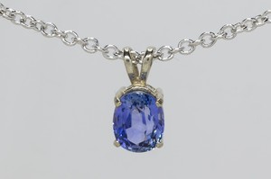 Avant Jewellery Pic 3 - Rare Tanzanite white gold necklace