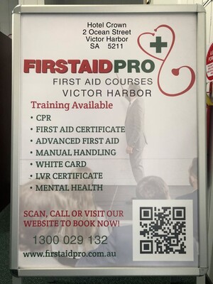 FirstAidPro Victor Harbor Pic 3 - Victor Harbor Signage firstaidpro