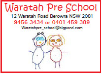 Waratah Preschool Pic 1 - Waratah pre school logo