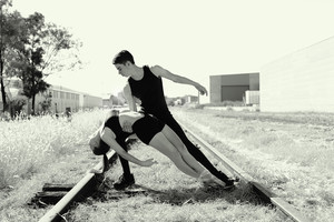 Tamworth City Dance Academy Pic 2 - TCDA pad de deux on the train line