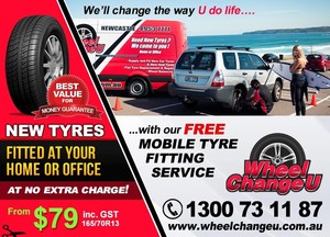 Wheel Change U Pic 2 - Tyres Fully Fitted Balanced And Warranted at your place from only 7900