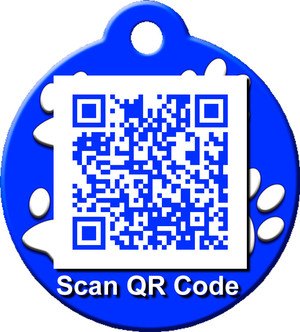 Scan Me Home Pic 2 - Scan Me Home Smart Pet ID Tag Rear