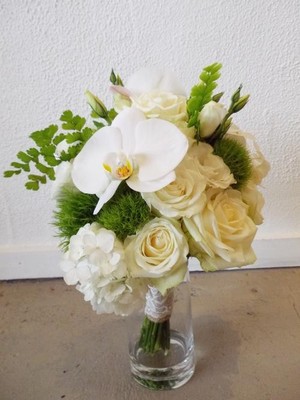 First Impression Flowers Pic 4 - Hydrangea orchid wedding bouquet