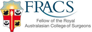 Dr Shane O'Neill Pic 5 - Specialist Qualification FRACS Fellow of the Royal Australasian College of Surgeons