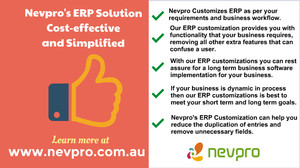 Nevpro Business Solutions Pic 3 - ERP Manufacturing