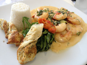 Sorelle Restaurant Pic 4 - Garlic prawns