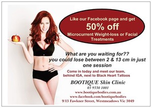 Bootique Bodies Pic 3 - Microcurrent Weight Loss Lose 213 cm in just one treatment