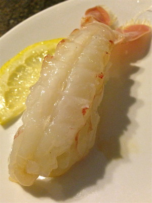 Sushi Tengoku Japanese Restaurant Pic 3 - Scampi Sushi