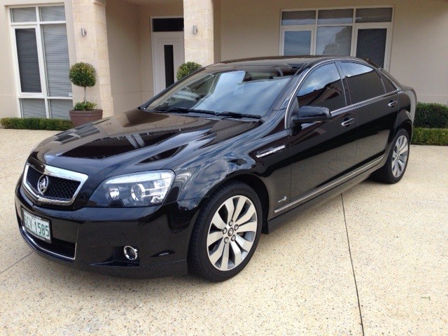 Exceed Chauffeur Services Pic 1 - Exceed Chauffeur Services limo sedan Holden Caprice long wheel base sedan Up to 4 passengers 2 Large suitcases 2 cabin luggage