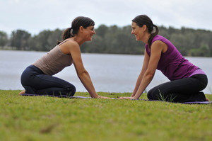 Yoga & Healing - Glebe Pic 2 - Yoga can be fun and playful as well as allowing us to connect deeper with each other