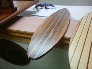 Naramaa Detail Joinery Pic 3 - Timber surfboard minatures