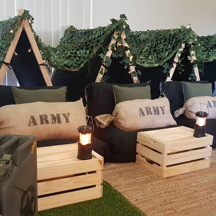 Slumber Downunder Pic 1 - Army Themed Tents