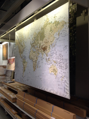 Ikea Pic 5 - Awesome world map