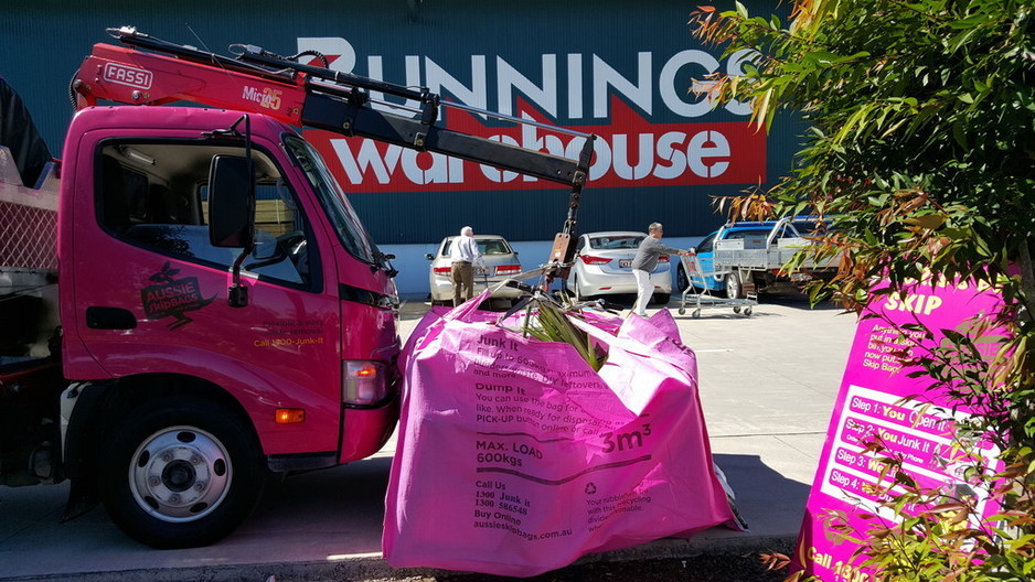 Aussie Skip Bags Pic 1 - Buy bags from Bunnings or we can deliver to you at no extra cost