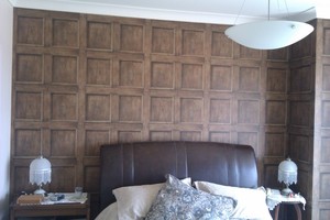 Matt's Pro Painting Pic 4 - Wallpaper Feature Wall