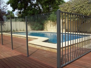 Adelaide Balustrade & Fencing Pic 4 - Semi frameless glass