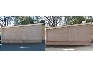 ADELAIDE PRESSURE CLEAN Pic 4 - RENDER WALL MEADOWS BAKERY