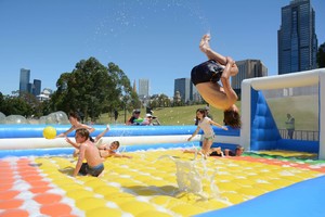 Ultimate Bubble Soccer Pic 2 - Soapy Soccer Sydney