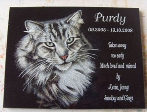 Stone Engraving Service Pic 2 - Pet Memorials