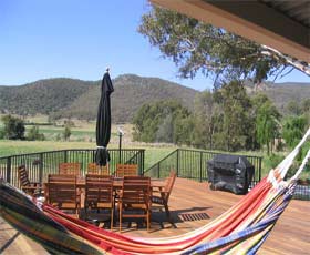 Jessicas Vineyard And Guest House Pic 1 - Hammocks and barby