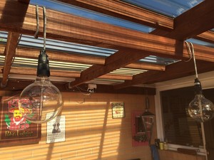 HandyAndy Melb Pic 5 - Deck roof sun heater rain and wind protection