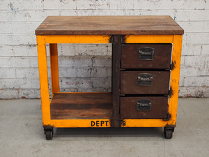 Holy Funk Pic 4 - Industrial Kitchen Island Trolley