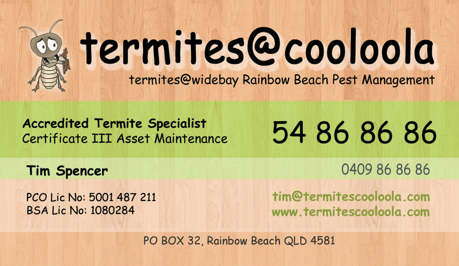 termites@cooloola Pic 1