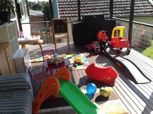 Little Wonders Family Day Care Pic 5 - Sunny outdoor play area