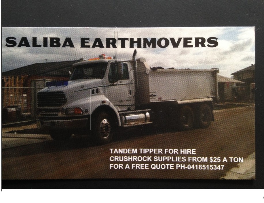 Saliba Earthmovers Pic 1