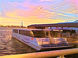 Party Boat Charters Pic 3 - Sunset