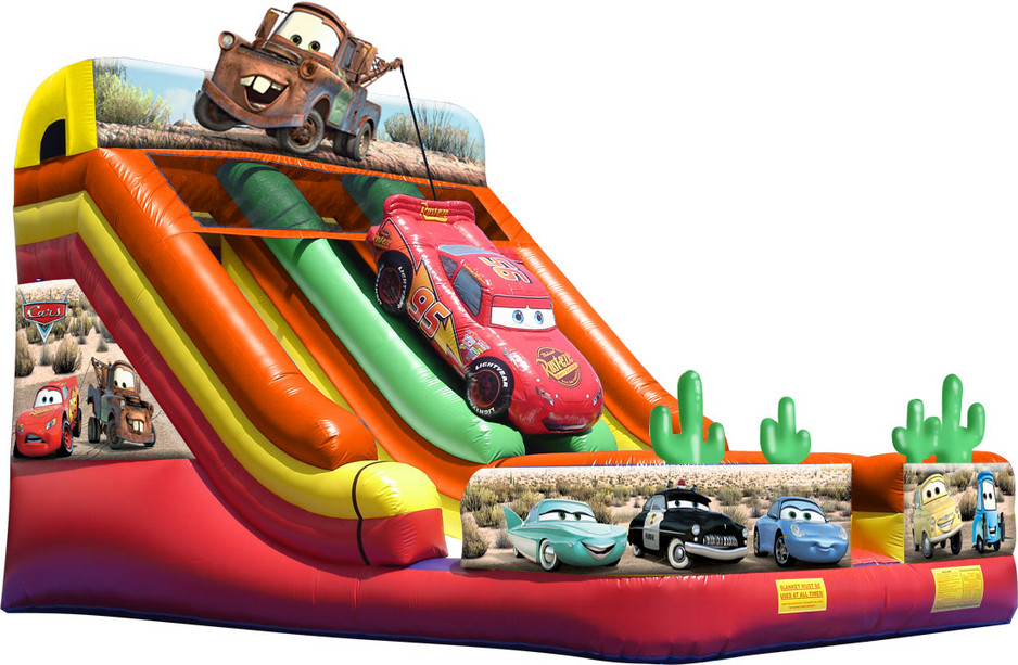 Aussie Jumping Castles Pic 1 - Extreme fun Cars Slide