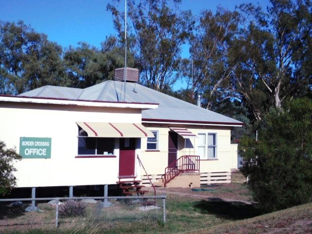 NSW Department Of Primary Industries - Mungindi Border Crossing Pic 1 - Border Crossing Office on NSW side of the Barwon River