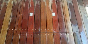 Wise Carpentry Pic 4 - Ironbark hardwood deck and stainless steel fixings