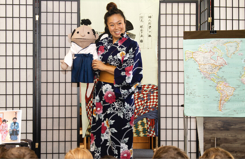 Wasabi Kids Japanese Experience Pic 1 - Live Japanese show for schools and childcare services