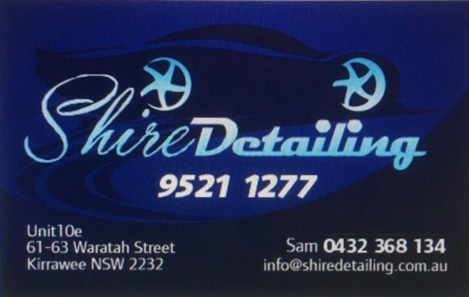 Shire Detailing Pic 1 - Car Detailing Specialists