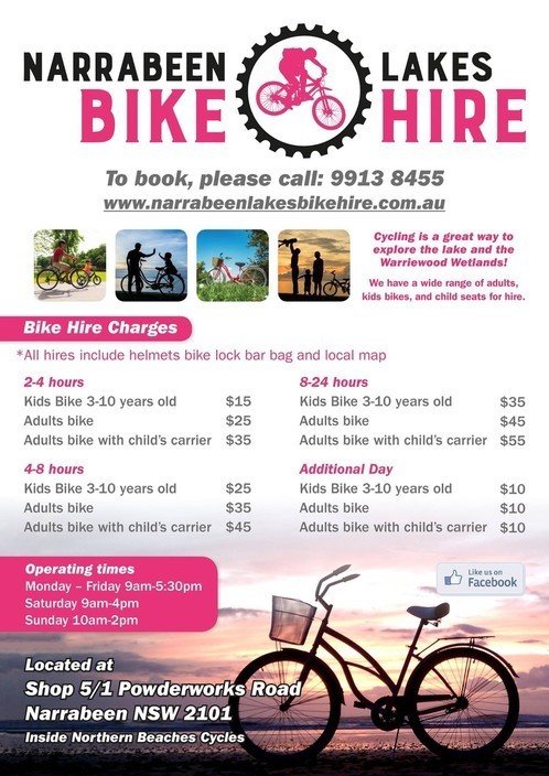 Narrabeen Lakes Bike Hire Pic 2