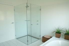 DM Glass Pic 3 - Make your bathroom look spectacular with a 10mm toughened safety glass completely frame free showerscreen