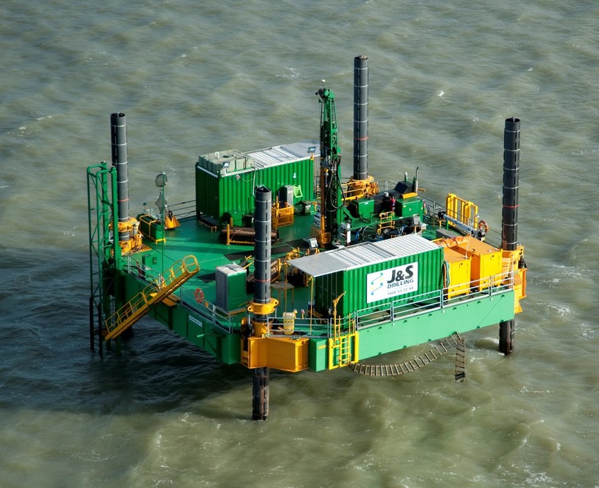 J & S Drilling Pic 1 - Marine drilling operations