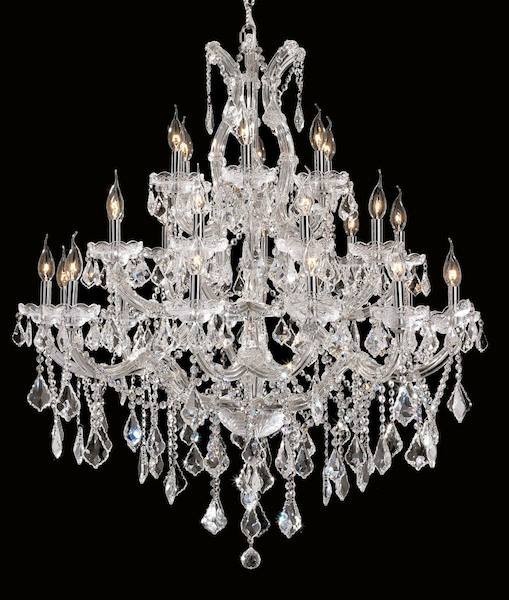 247 Theme Pic 1 - Beautiful Maria Theresa Chandelier 27 lights 105cm tall x 95cm wide 35kg