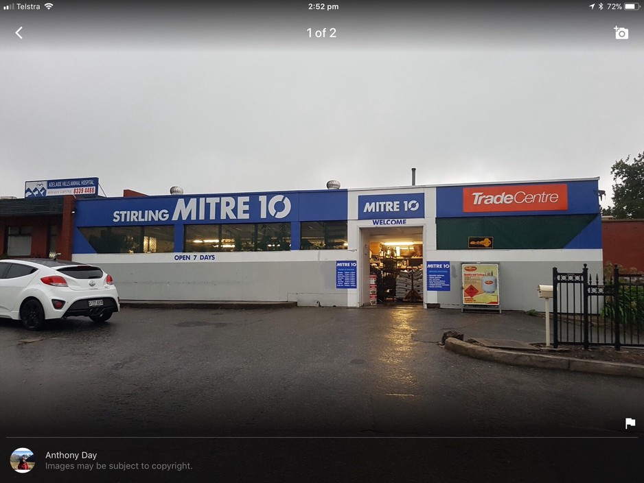 Stirling Mitre 10 Handy Pic 2