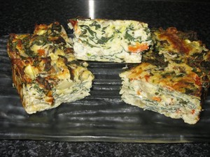 Spanish to Go Pic 5 - Zucchini Slice