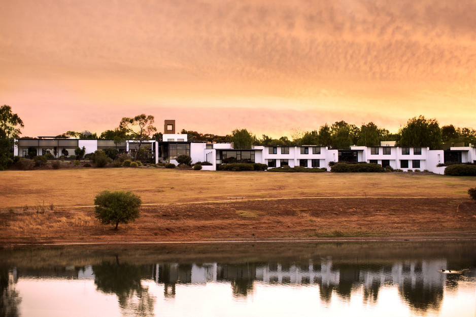 Waurn Ponds Estate Pic 1 - Looking back over the lake