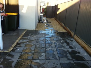 Aussie Gardenscapes Pic 5 - Paved Area Sunnybank