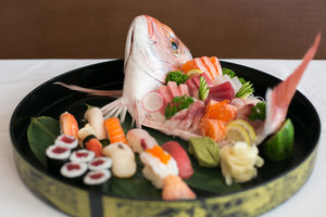 Miyako Japanese Cuisine Pic 3 - Deluxe Sushi Sashimi Platter